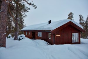 Bilde av ytterkledning fra Skjåk Trelast