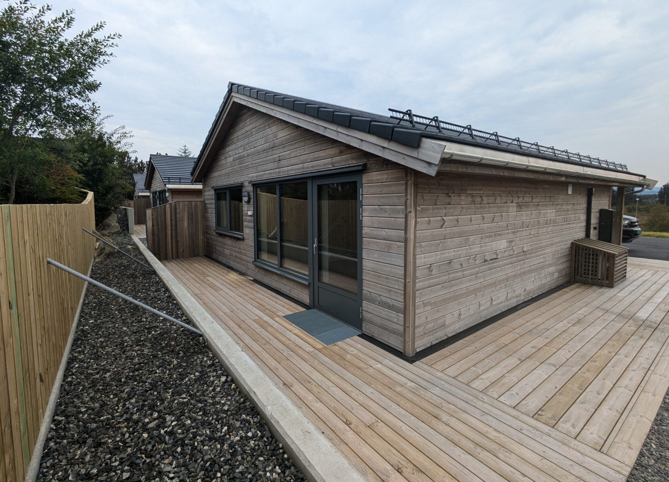 Omsorgsboliger med jernvitrolbehandlet Dobbelfals kledning