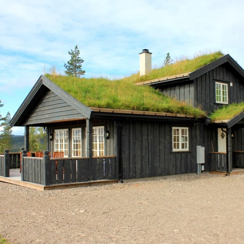 Hytte med Villmarkspanel fra Skjåk