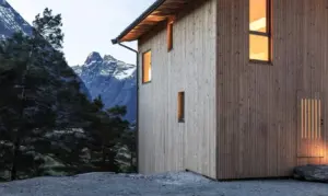 Moderne bolig med Dobbelfals Rett