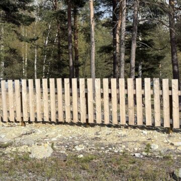 Gjerdematerialer i furu